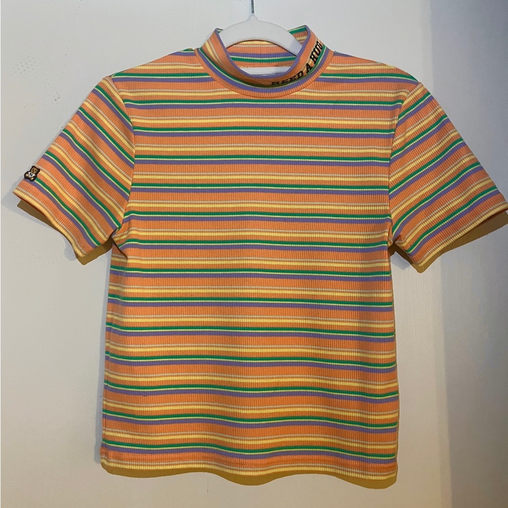 Teddy Fresh Mock Neck “NEED A HUG” Shirt